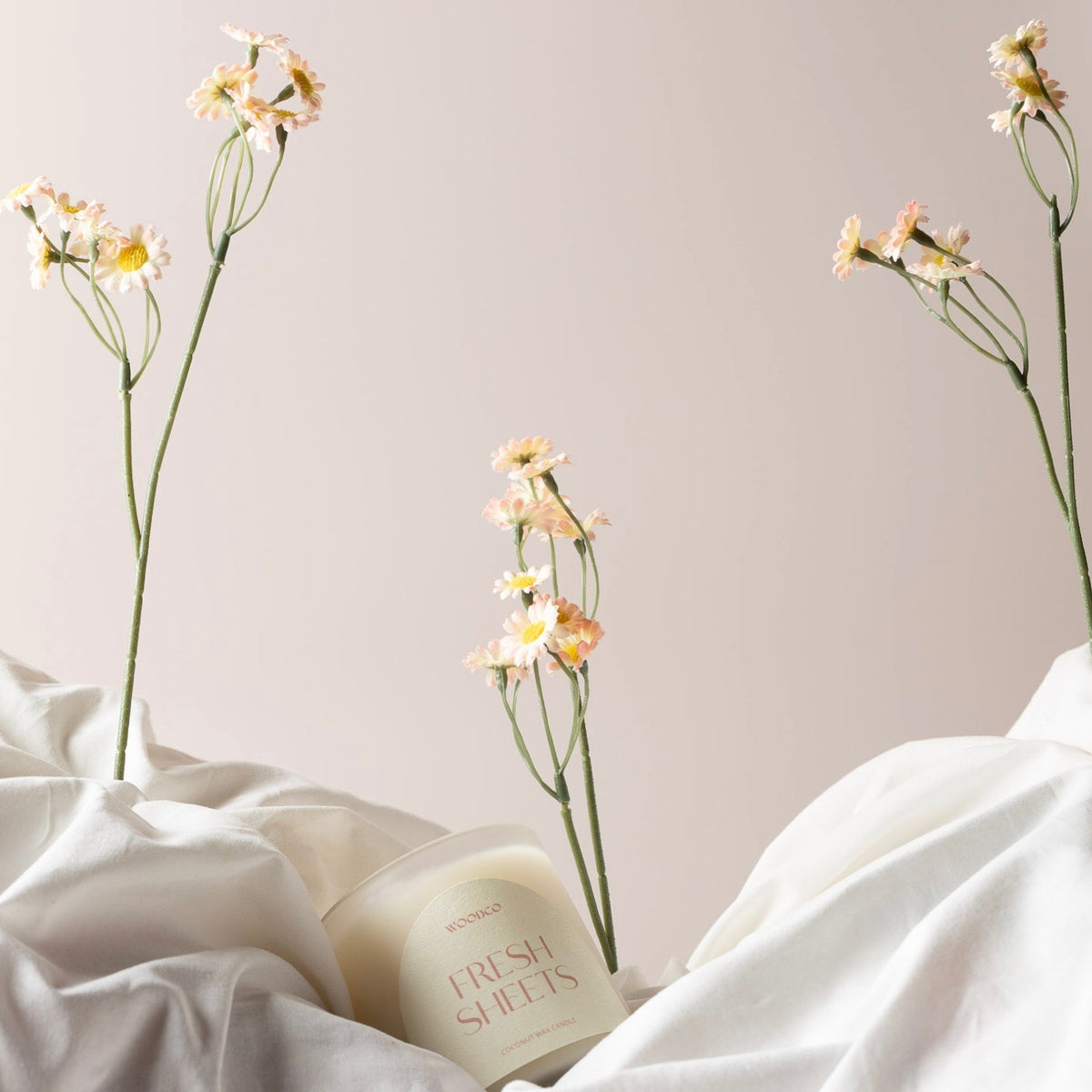 Fresh Sheets scented candle