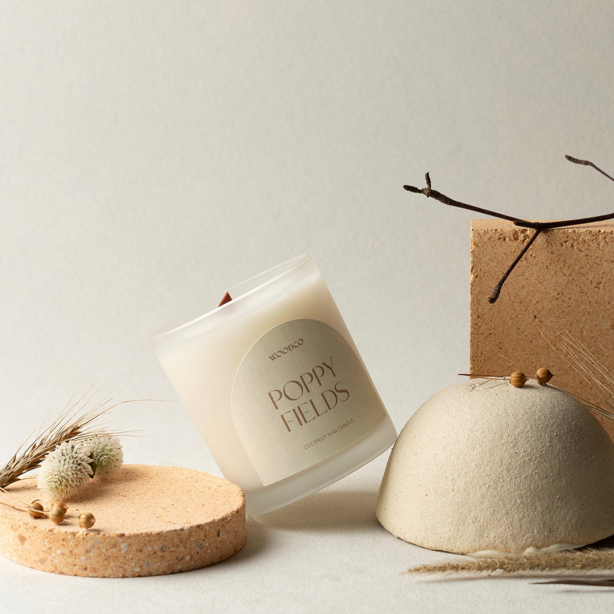 Poppy Fields scented candle