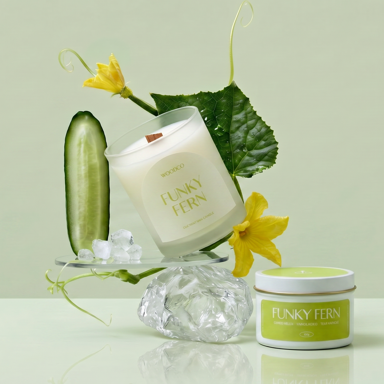 Funky Fern scented candle