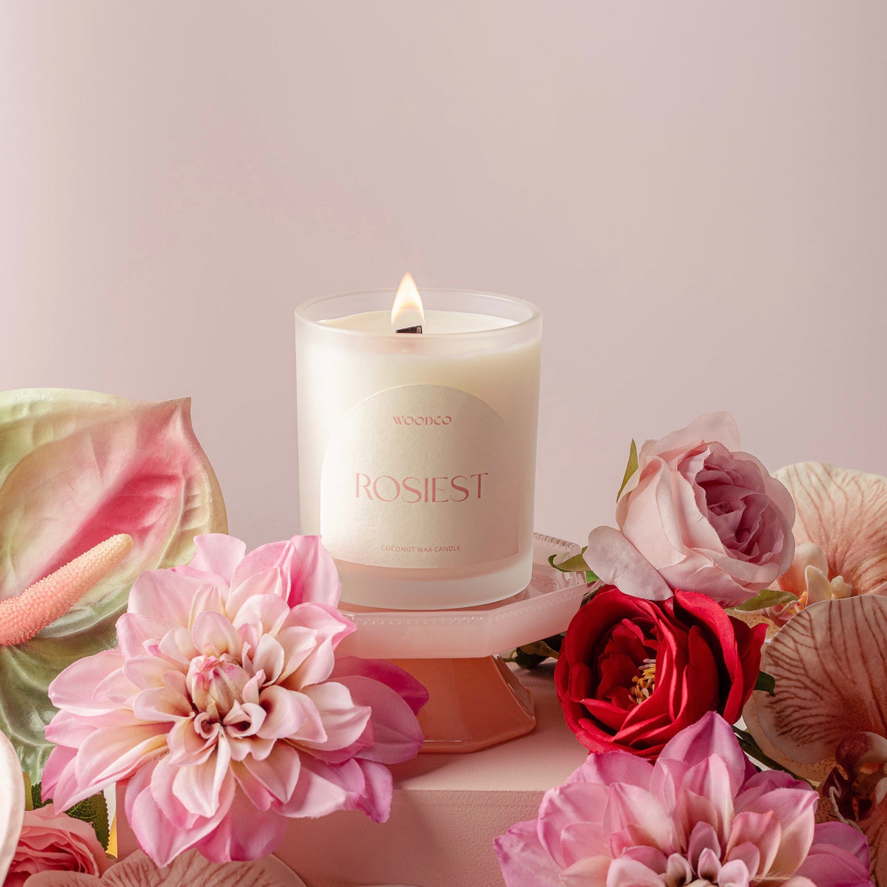 Rosiest scented candle