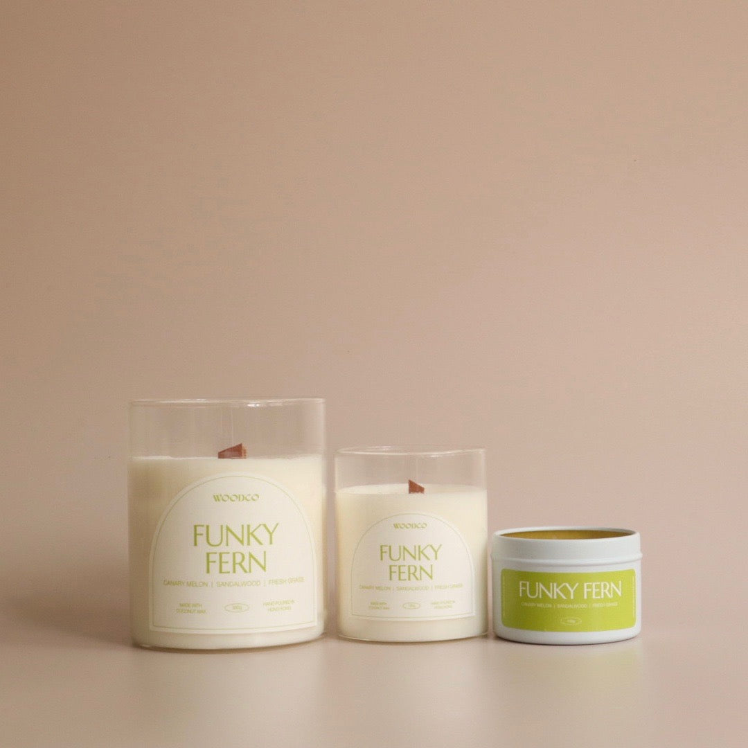 Funky Fern scented candle