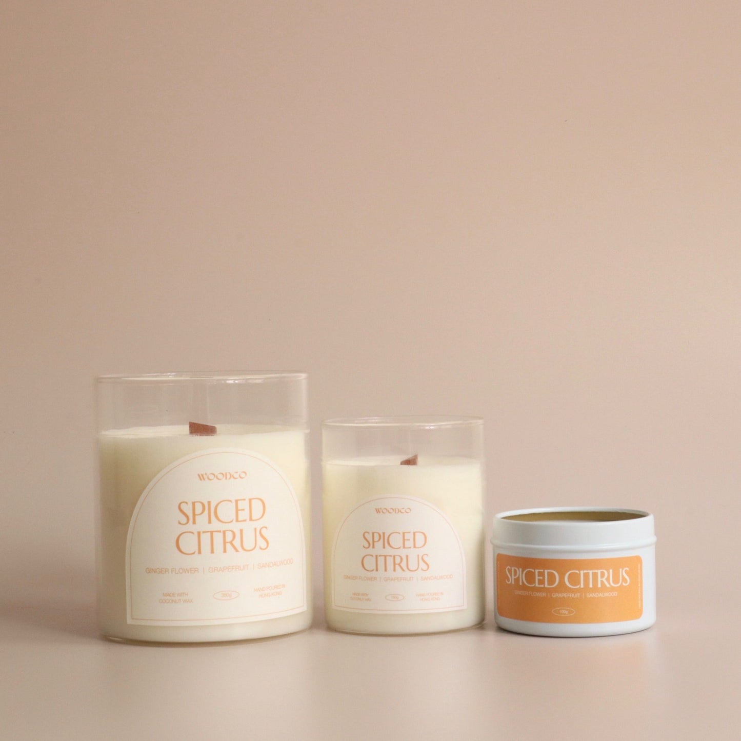 Spiced Citrus scented candle